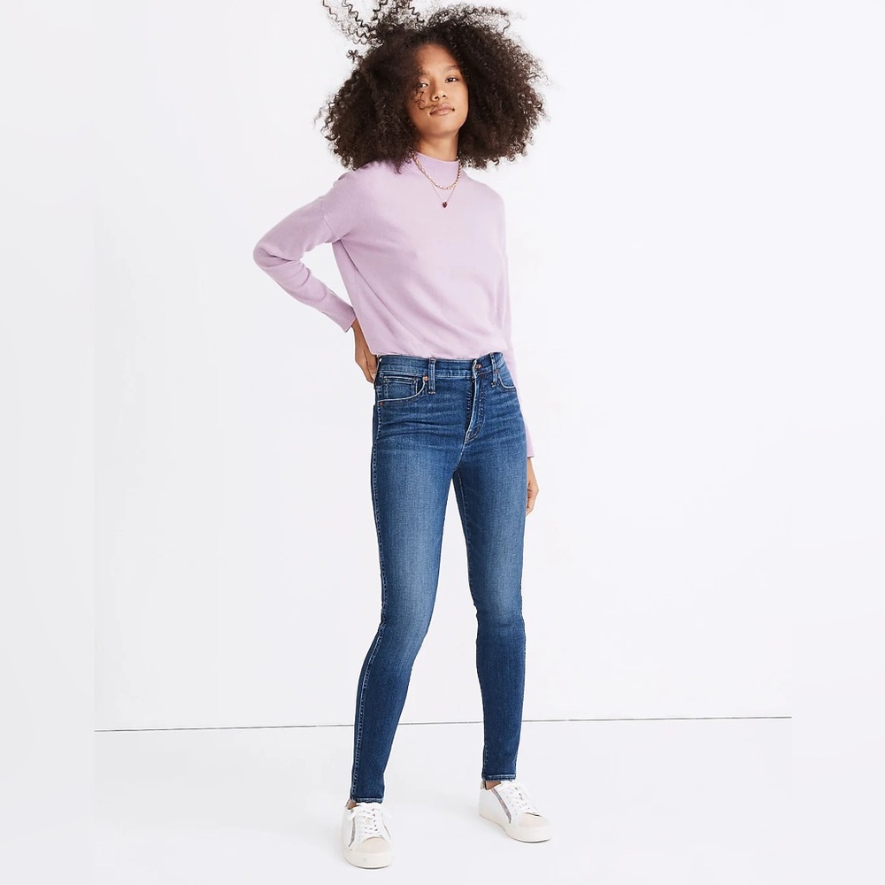 Madewell 10 Inch High Rise Skinny Jeans